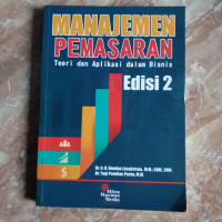 Image of Manajemen Pemasaran Teori dan Aplikasi dalam Bisnis Edisi 2
