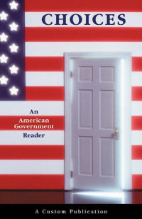 Image of Choises : An American Goverment Reader