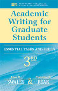 Image of Academic writing for graduate students