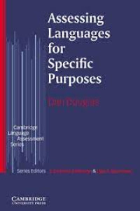 Assessing Language For Specific Purposes
