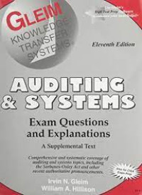 Image of Auditing & System : Exam Question and Explanation