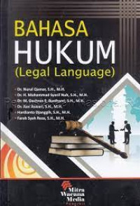 Image of Bahasa Hukum (Legal Language)