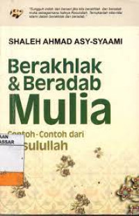 Image of Berakhlak Dan Beradab Mulia