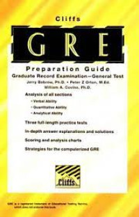 Cliffs GRE Preparation Guide : Graduate Record Examination - General Test