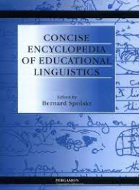 Concise  Encyclopedia Of Educational Linguistics