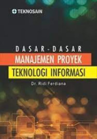 Image of Dasar-Dasar Manajemen Proyek Teknologi Informasi