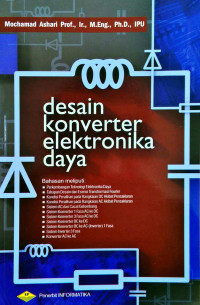 Image of Desain Konverter Elektronika Daya