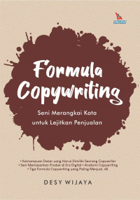 Image of Formula Copywriting : Seni Merangkai Kata Untuk Lejitkan Penjualan