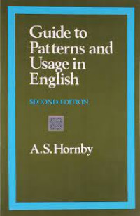 Guide To Patterns And Usage In English