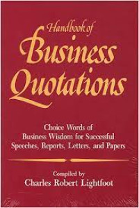 Image of Handbook of Business Quotations