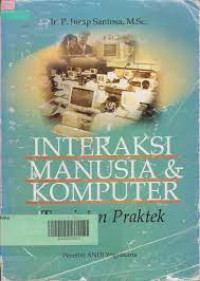 Image of Interaksi Manusia Dan Komouter : Teori Dan Praktek