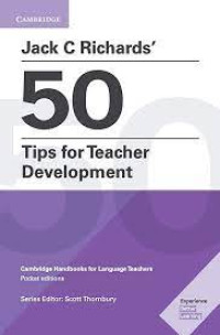 Image of Jack C Richards' 50 Tips For Teacher Development