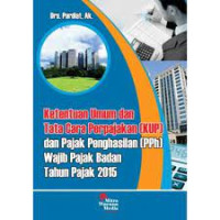 Image of Ketentuan Umum dan Tata Cara Perpajakan (KUP)& Pajak Penghasilan (PPh) untuk tahun pajak 2015
