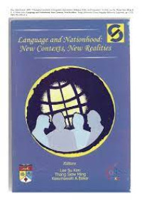 Image of Language And Nationhood: New Contexts, New Realities