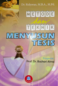 Image of Metode & Teknik Menyusun Tesis