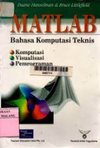 Image of Matlab Bahasa Komputasi Teknis
