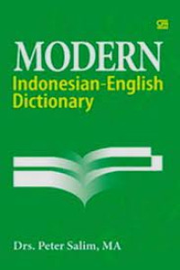 Modern Indonesian-English Dictionary