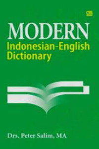 Image of Modern Indonesian-English Dictionary