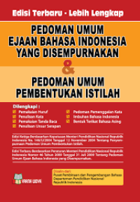 Image of Pedoman Umum Ejaan Bahasa Indonesia Yang Disempurnakan & Pedoman Umum Pembentukan Istilah