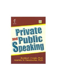 Private And Public Speaking