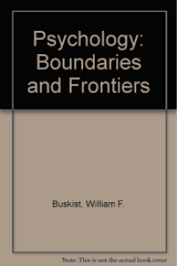 Psychology : Boundaries and tronties