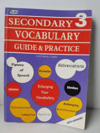 Image of Secondary Vocabulary Guide & Practice