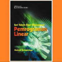 Image of Seri Teknik Riset Operasional Pemrograman Linear