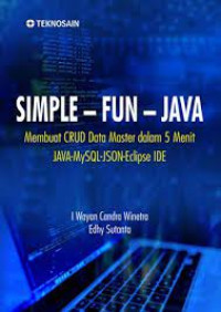 Simple-Fun-Java : Membuat CRUD Data master dalam 5 menit Java-MySQL-JSON-Eclipse IDe