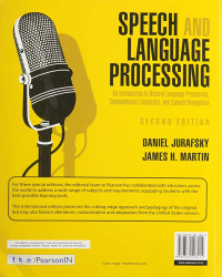 Speech and Language Processing : In Intoduction to Natural Language Processing, Computational Linguistics and Speech Recognation