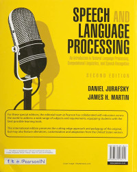 Image of Speech and Language Processing : In Intoduction to Natural Language Processing, Computational Linguistics and Speech Recognation