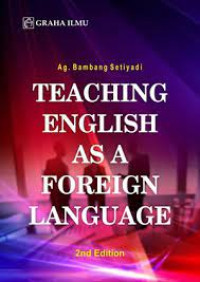 Image of Teaching English As A Foreign Language