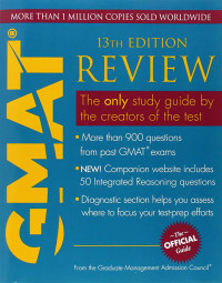Image of The Official Guide For Gmat Review