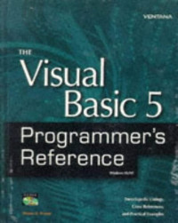 The Visual Basic 5 : Progammaer's Reference