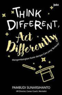 Image of Think Different, Act Differently