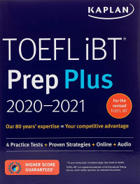 Image of Toefl IBT Prep Plus 2020-2021