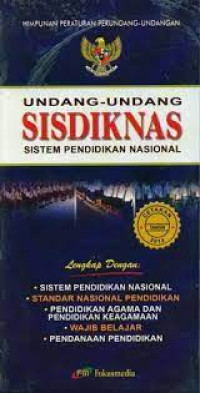 Image of Undang-Undang SISDIKNAS