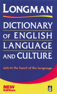 Image of Longman dictionary of english language and culture: gets to the heart of the language