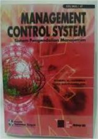 Image of Management Control System ( Sistem Pegendalian Manajemen) Buku 2