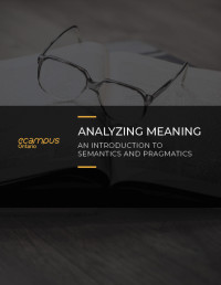 Image of Analizyng Meaning An Introduction To Semantics And Pragmatics