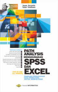 Path Analysis Menggunakan SPSS dan Excel