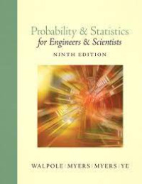 Probabilities and Statistics for Engeenering and Scientists
