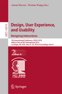 Design, User Experience, and Usability : Designing Interactions
