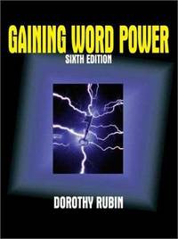 Gaining Word Power