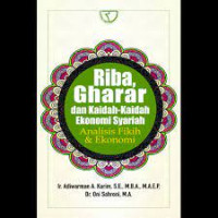 Image of Riba Gharar Dan Kaidah-Kaidah Ekonomi Syariah : Analisis Fikih & Ekonomi